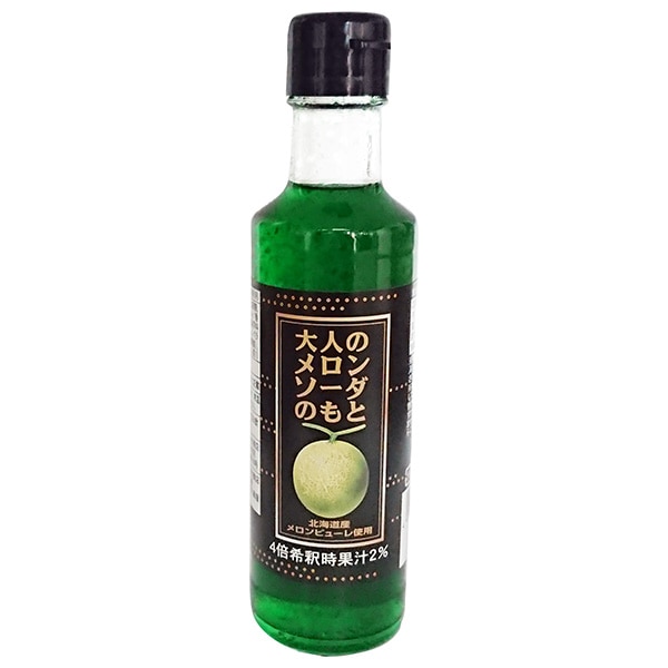 中村商店 キャプテン 大人のメロンソーダのもと 200ml瓶×12本入