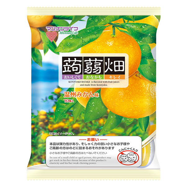 マンナンライフ 蒟蒻畑 温州みかん味 25g×10個×12袋入×(2ケース)