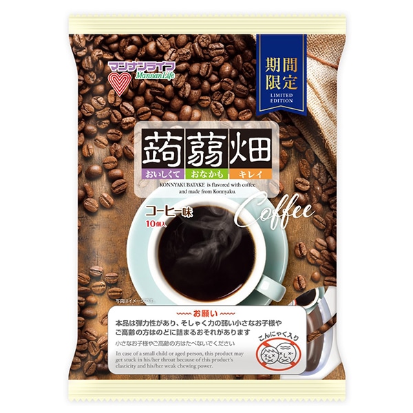 マンナンライフ 蒟蒻畑 コーヒー味 (25g×10個)×12袋入
