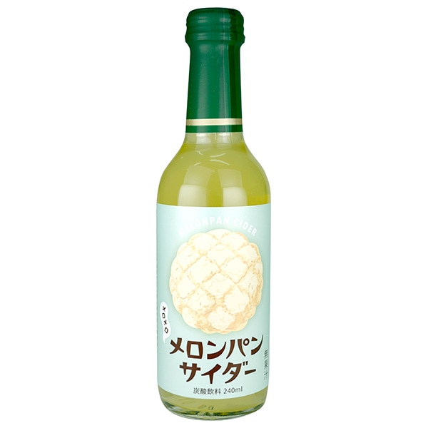 木村飲料 メロンパンサイダー 240ml瓶×20本入×(2ケース)