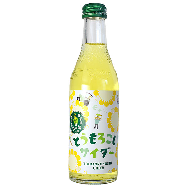 木村飲料 とうもろこしサイダー 240ml瓶×20本入