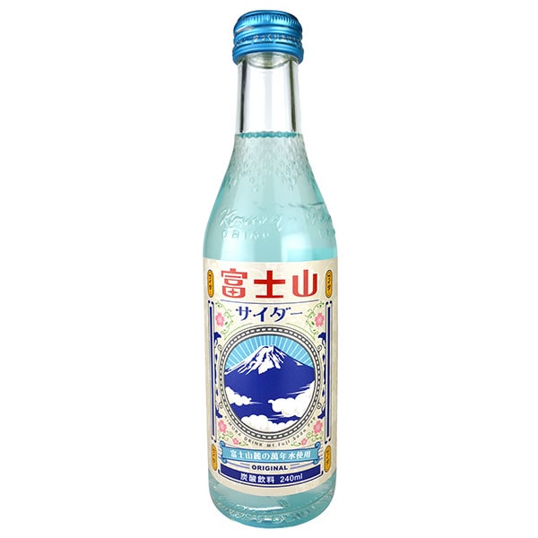 木村飲料 富士山サイダー 240ml瓶×20本入