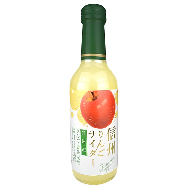木村飲料 信州りんごサイダー 240ml瓶×20本入×(2ケース)