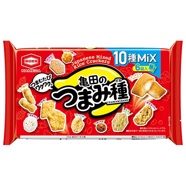 亀田製菓 亀田のつまみ種 120g×12袋入