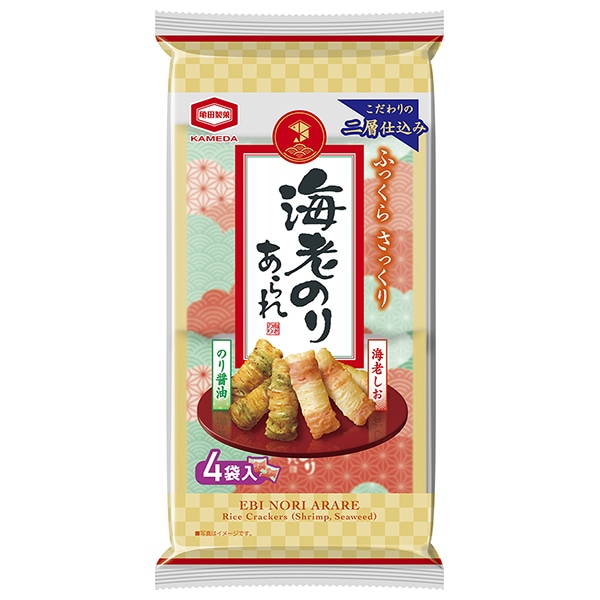 亀田製菓 海老のりあられ 64g×12袋入