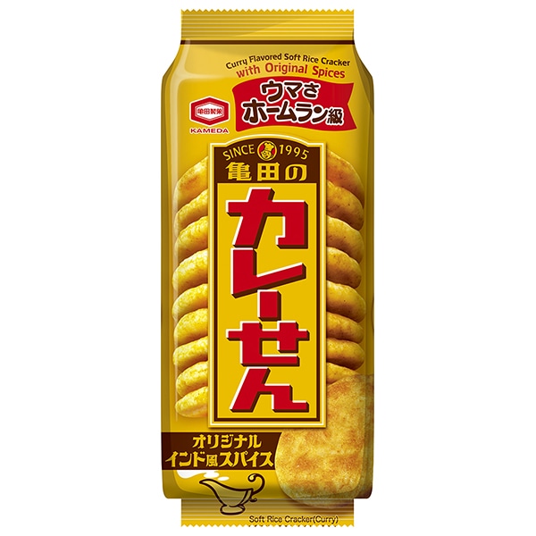 亀田製菓 亀田のカレーせん 15枚×12入 メーカー 問屋直送