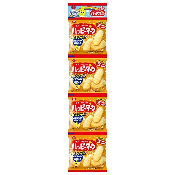 亀田製菓 ハッピーターンミニ4連 60g(15g×4)×10袋入×(2ケース)