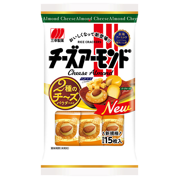 三幸製菓 チーズアーモンド 15枚×16袋入