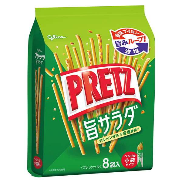 江崎グリコ PRETZ(プリッツ)旨サラダ 118g×6袋入×(2ケース)