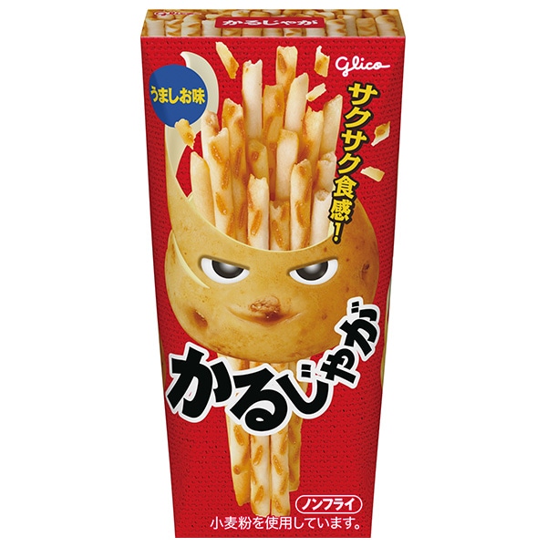 江崎グリコ かるじゃが うましお味 41g×10箱入
