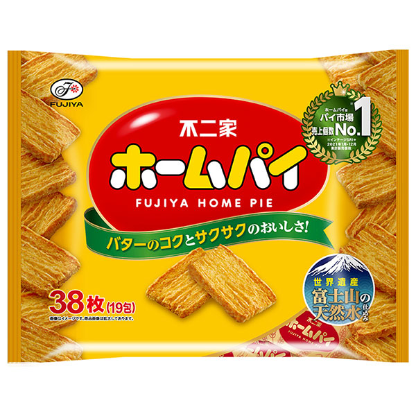 不二家 ホームパイ 38枚(19包)×16袋入