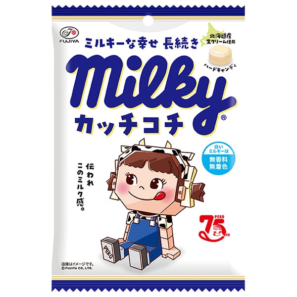 不二家 カッチコチ ミルキー袋 72g×6袋入