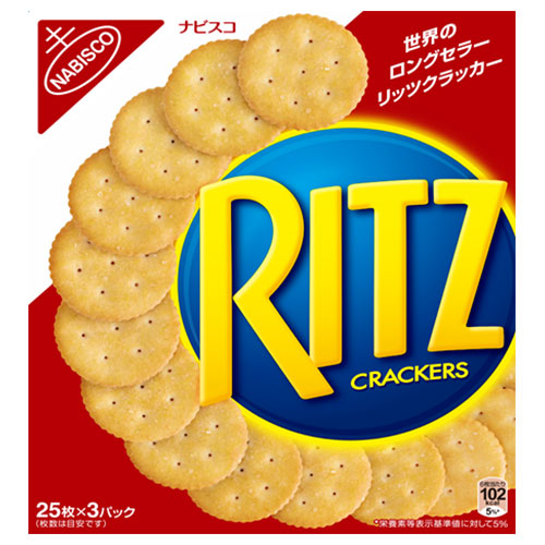 モンデリーズ・ジャパン RITZ(リッツ)L 25枚×3P×10個入 メーカー 問屋直送