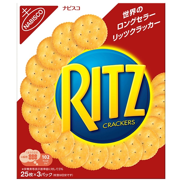 モンデリーズ・ジャパン RITZ(リッツ)L 25枚×3P×10個入