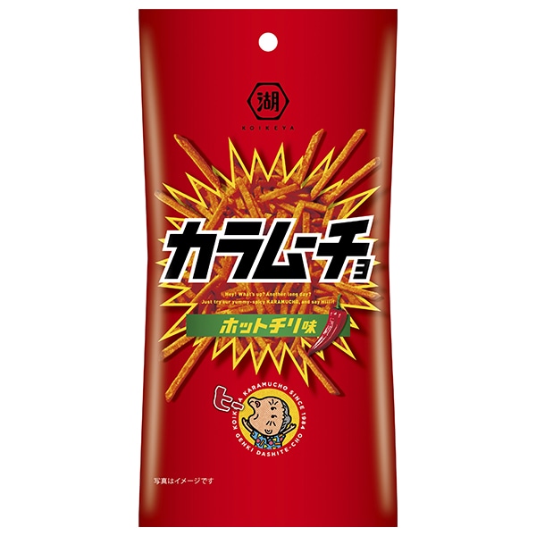 コイケヤ スリムバッグシリーズ スティックカラムーチョ ホットチリ味 34g×12(6×2)袋入×(2ケース)