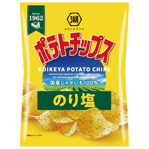 コイケヤ ポテトチップス のり塩 55g×12袋入