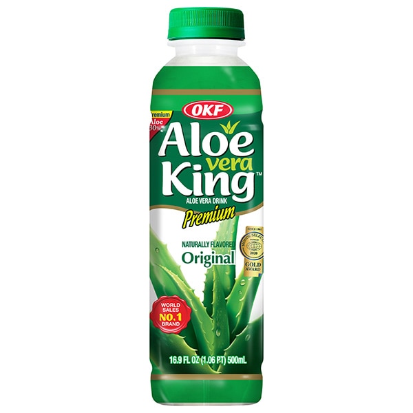 リードオフジャパン アロエベラキング 500mlペットボトル×20本入×(2ケース)