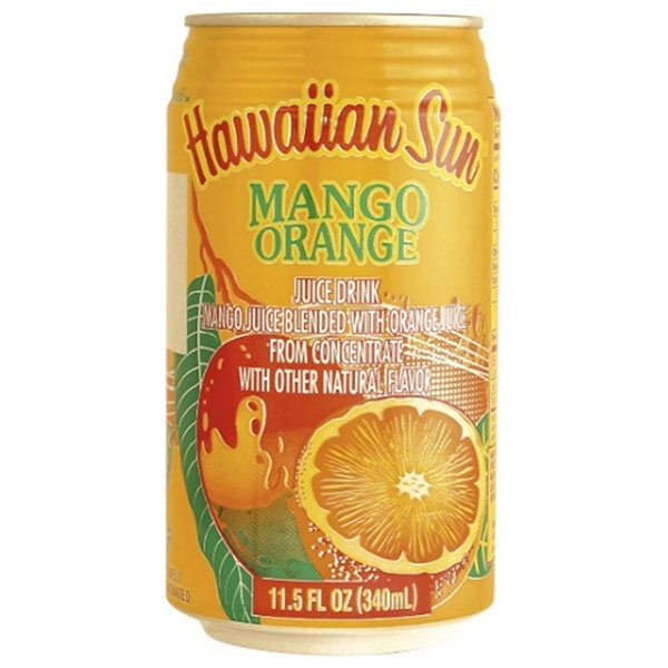 リードオフジャパン ハワイアンサン マンゴーオレンジ 340ml缶×24本入