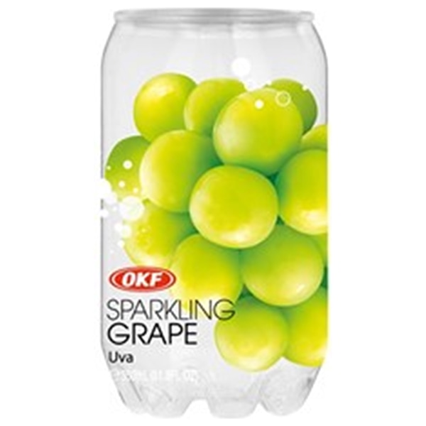 リードオフジャパン オーケイエフ クリアスパークリング グレープ 350mlペットボトル×24本入