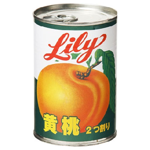 リリーコーポレーション Lily リリーの黄桃4号缶 410g×24個入