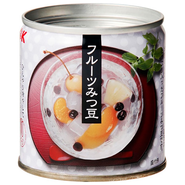国分 K&K フルーツみつ豆 195g缶×12個入×(2ケース) メーカー 問屋直送