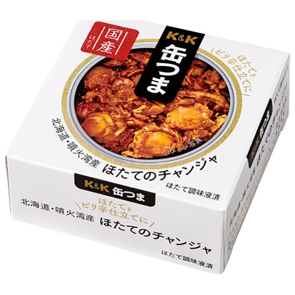 国分 K&K 缶つま 北海道噴火湾産 ほたてのチャンジャ 45g×6個入 メーカー 問屋直送