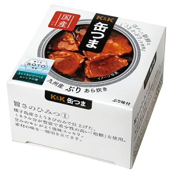 国分 K&K 缶つま 九州産 ぶりあら炊き 150g×6個入 メーカー 問屋直送