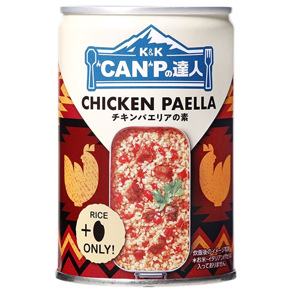 【送料無料・メーカー/問屋直送品・代引不可】国分 K&K CANPの達人 チキンパエリアの素 270g×12個入