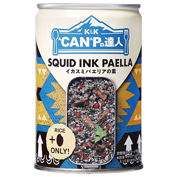 【送料無料・メーカー/問屋直送品・代引不可】国分 K&K CANPの達人 イカスミパエリアの素 270g×12個入×(2ケース)