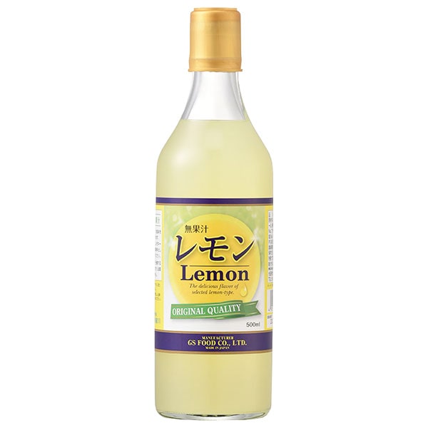 ジーエスフード GS レモン 500ml瓶×12本入×(2ケース)