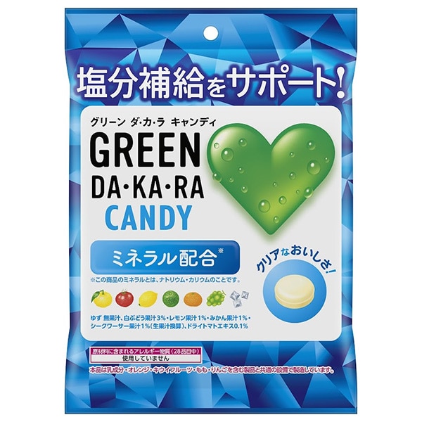 ロッテ GREEN DA・KA・RAキャンディ 60g×6袋入