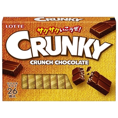 ロッテ ガーナ＆クランキー シェアパック 129g×20袋入: 飲料 食品専門