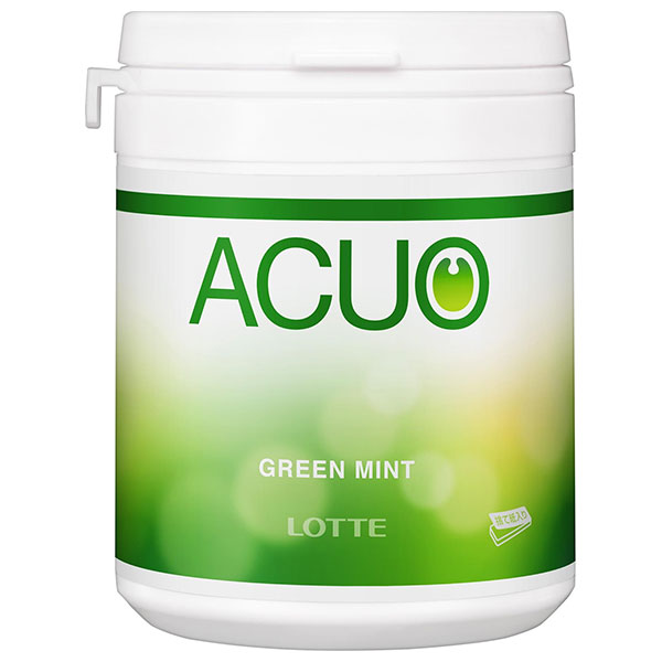 ロッテ ACUO(アクオ) グリーンミント ファミリーボトル 137g×6個入×(2ケース)