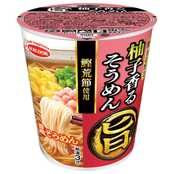 エースコック まる旨 柚子香るそうめん 50g×12個入