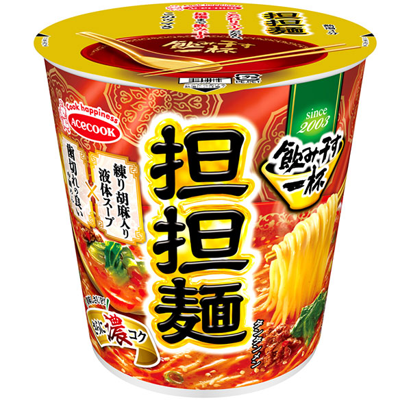 エースコック 飲み干す一杯 担担麺 74g×12個入