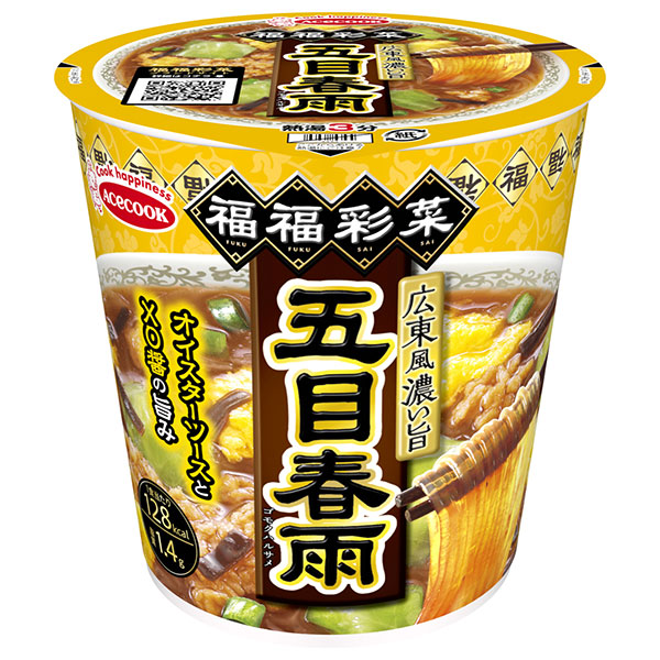 エースコック 福福彩菜 広東風濃い旨五目春雨 40g×12個入