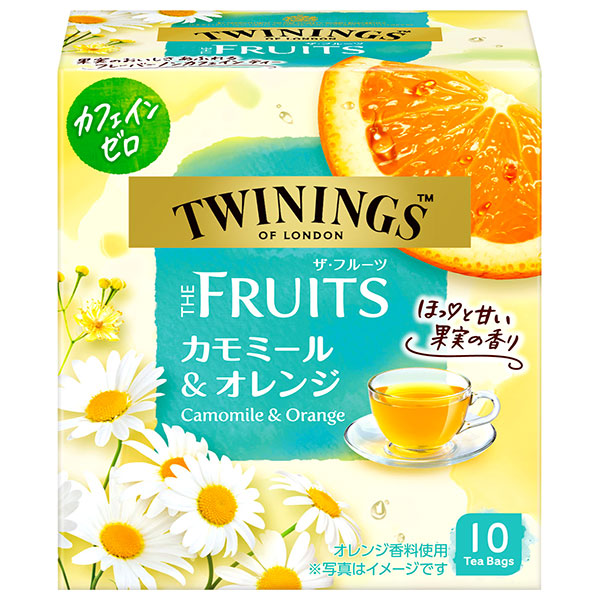 片岡物産 トワイニング THE FRUITS(ザ・フルーツ)カモミール&オレンジ 10袋×24個入×(2ケース)