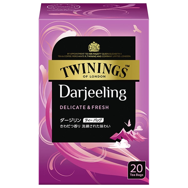 片岡物産 トワイニング ダージリン (2.1g×20袋)×4個入