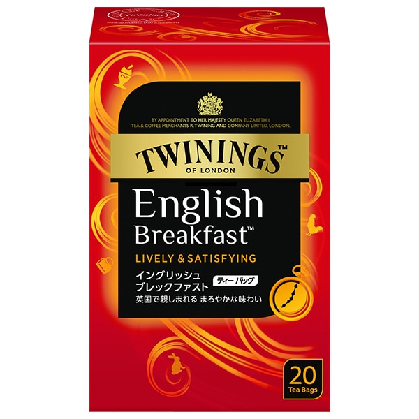 片岡物産 トワイニング イングリッシュブレックファスト (2g×20袋)×4個入×(2ケース)