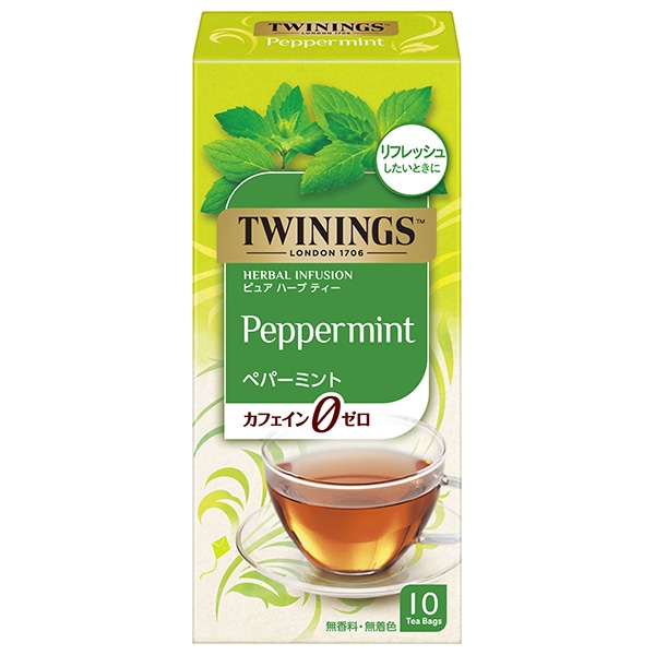 片岡物産 トワイニング ハーブティー ペパーミント 10袋×6本入×(2ケース)