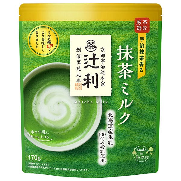 片岡物産 辻利 抹茶ミルク 170g×12袋入