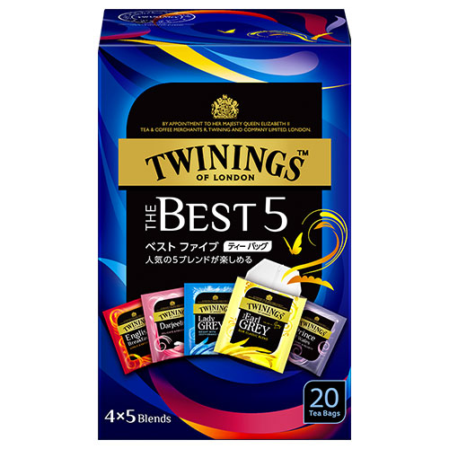 片岡物産 トワイニング ベスト ファイブ 20袋×24箱入