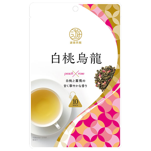 三井農林 遊香茶館 白桃烏龍 2g×10袋×24個入