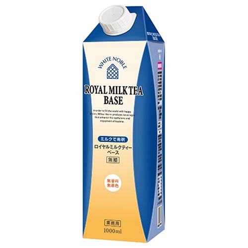 三井農林 ホワイトノーブル ロイヤルミルクティーベース 1L紙パック×6個入×(2ケース)
