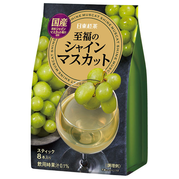 三井農林 日東紅茶 至福のシャインマスカット (9.5g×8本)×24(6×4)個入