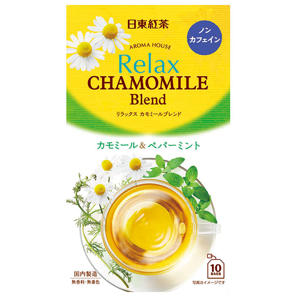 三井農林 日東紅茶 アロマハウス リラックス カモミール 1.5g×10袋×36箱入