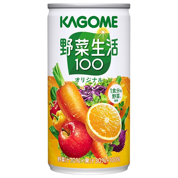 カゴメ 野菜生活100 オリジナル 190g缶×30本入
