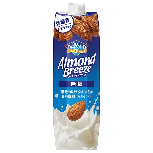 カゴメ アーモンド・ブリーズ 無糖 1000ml紙パック×6本入
