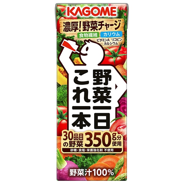 カゴメ 野菜一日これ一本 200ml紙パック×24本入
