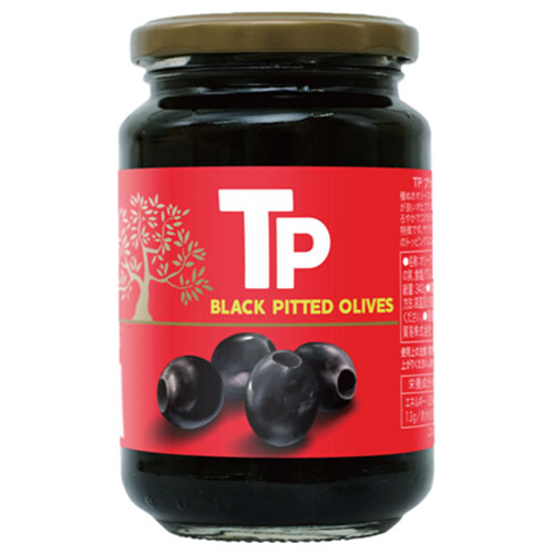 富永貿易 TP ブラックオリーブ 340g瓶×12本入×(2ケース)